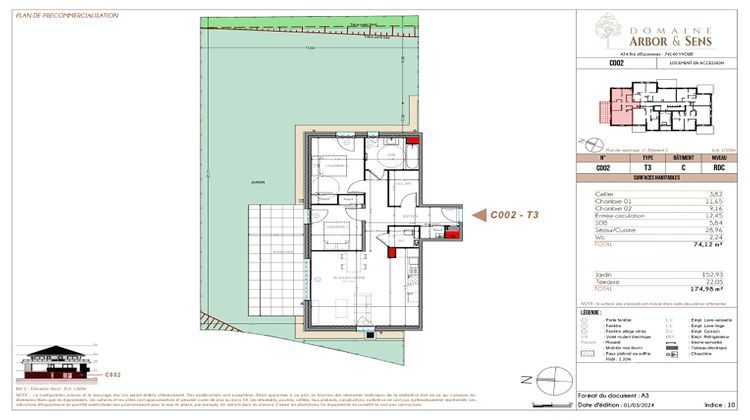 Ma-Cabane - Vente Appartement YVOIRE, 74 m²