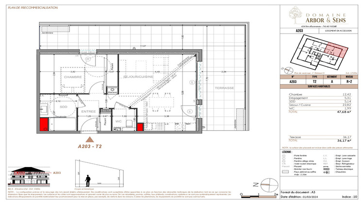 Ma-Cabane - Vente Appartement YVOIRE, 47 m²