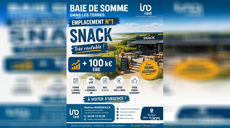 Ma-Cabane - Vente Boutique Abbeville, 1 m²