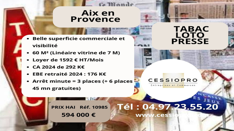 Ma-Cabane - Vente Boutique Aix-en-Provence, 60 m²