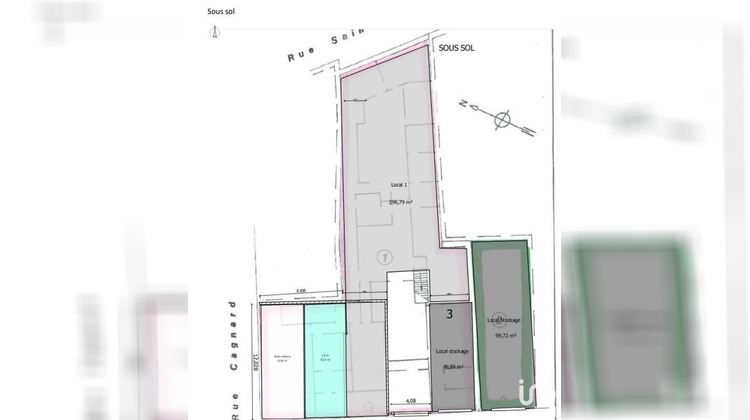 Ma-Cabane - Vente Boutique Amiens, 65 m²