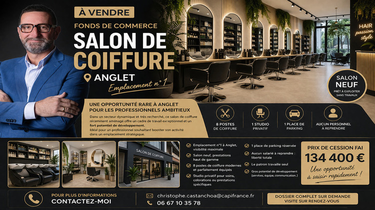 Ma-Cabane - Vente Boutique ANGLET, 69 m²