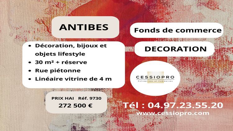 Ma-Cabane - Vente Boutique Antibes, 30 m²