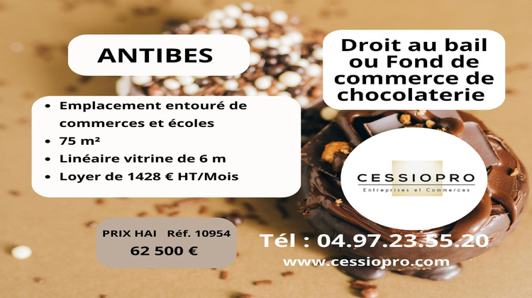 Ma-Cabane - Vente Boutique Antibes, 75 m²