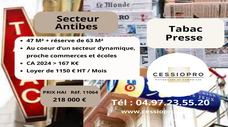 Ma-Cabane - Vente Boutique Antibes, 47 m²