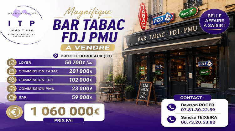 Ma-Cabane - Vente Boutique Bordeaux, 100 m²