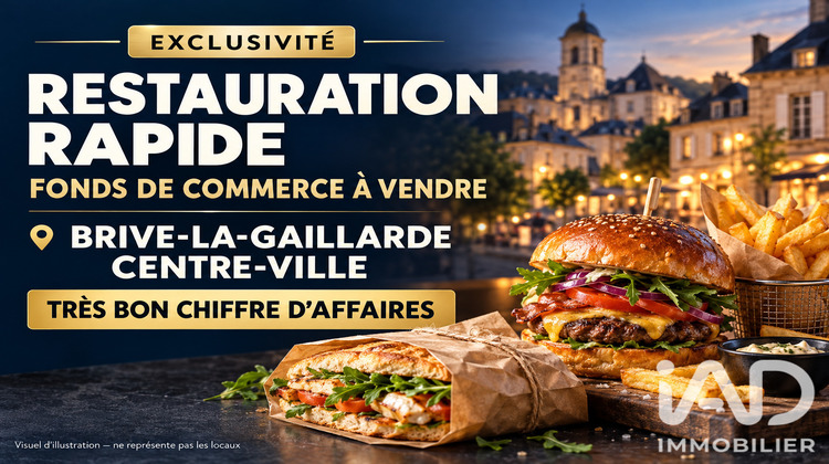 Ma-Cabane - Vente Boutique Brive-la-Gaillarde, 55 m²
