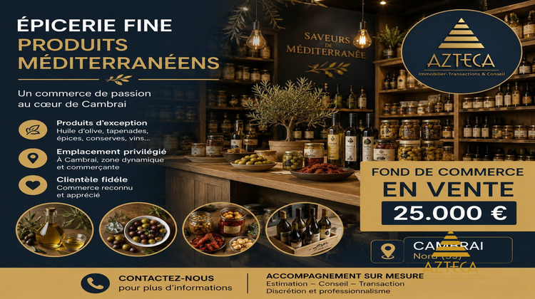 Ma-Cabane - Vente Boutique Cambrai, 0 m²