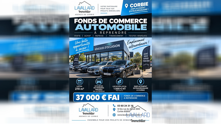 Ma-Cabane - Vente Boutique Corbie, 230 m²