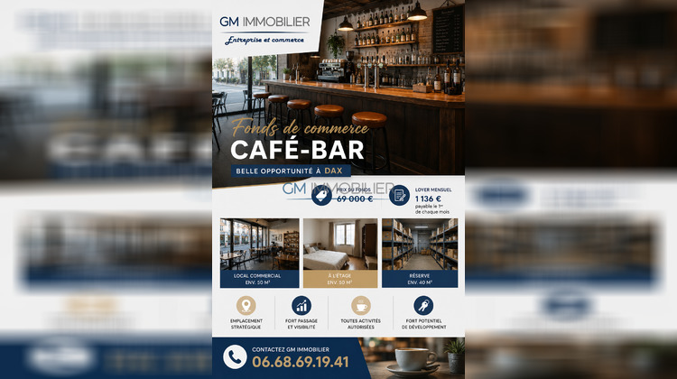 Ma-Cabane - Vente Boutique Dax, 140 m²