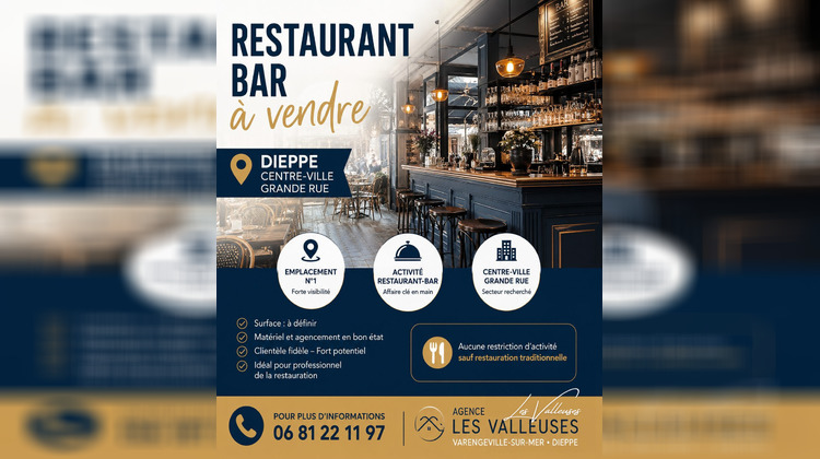 Ma-Cabane - Vente Boutique Dieppe, 60 m²