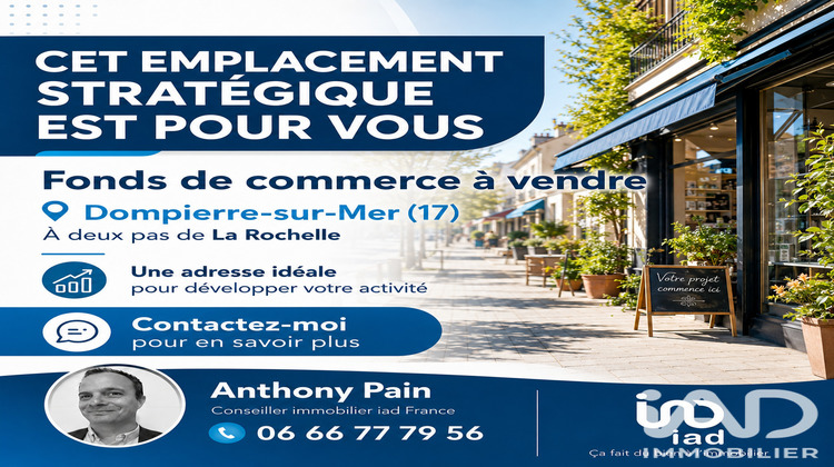 Ma-Cabane - Vente Boutique Dompierre-sur-Mer, 96 m²