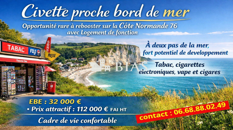 Ma-Cabane - Vente Boutique Fécamp, 40 m²