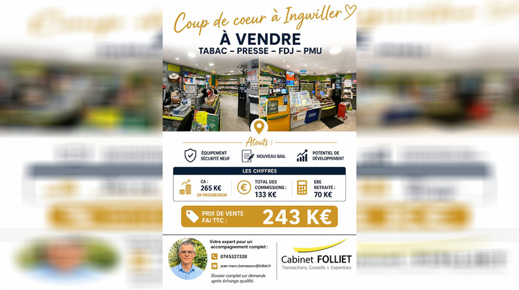 Ma-Cabane - Vente Boutique Ingwiller, 95 m²