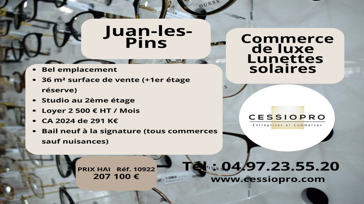 Ma-Cabane - Vente Boutique Juan les Pins, 36 m²