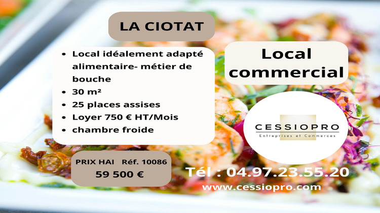 Ma-Cabane - Vente Boutique La Ciotat, 30 m²