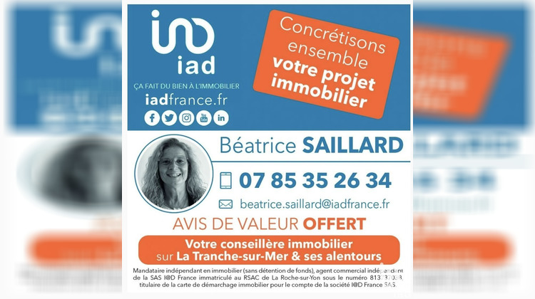 Ma-Cabane - Vente Boutique La Tranche-sur-Mer, 53 m²