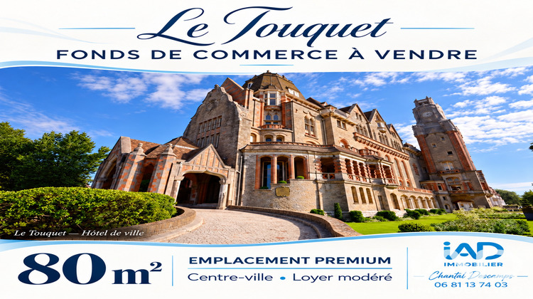 Ma-Cabane - Vente Boutique Le Touquet-Paris-Plage, 80 m²