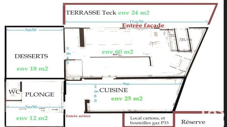 Ma-Cabane - Vente Boutique Leucate, 115 m²