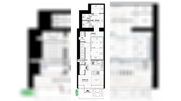 Ma-Cabane - Vente Boutique Levallois-Perret, 46 m²