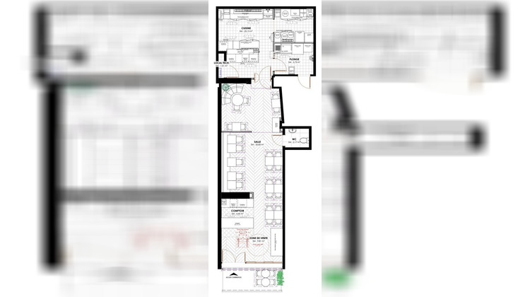 Ma-Cabane - Vente Boutique Levallois-Perret, 92 m²