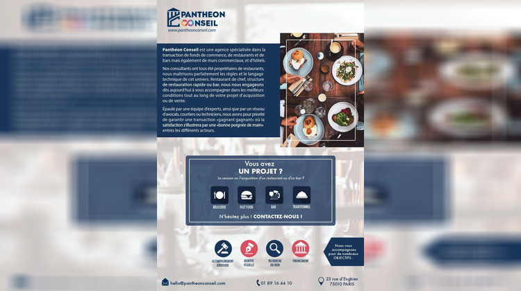 Ma-Cabane - Vente Boutique Levallois-Perret, 125 m²