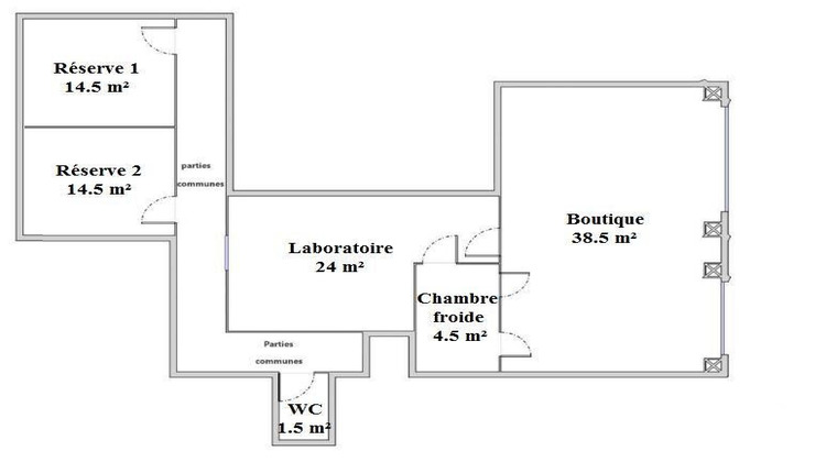 Ma-Cabane - Vente Boutique Lisieux, 98 m²