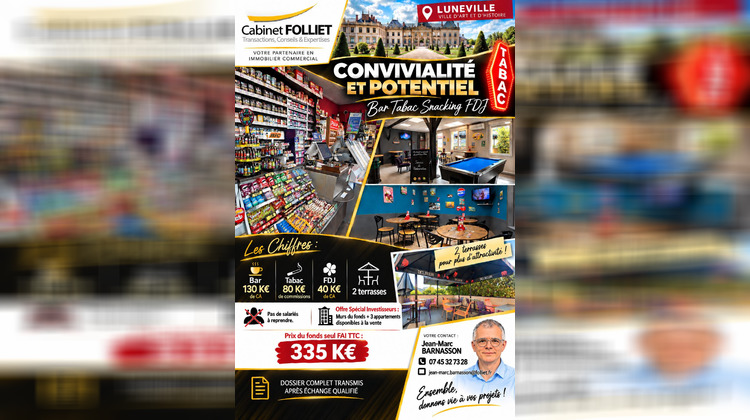 Ma-Cabane - Vente Boutique Lunéville, 180 m²