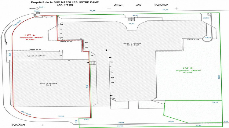 Ma-Cabane - Vente Boutique Marolles-en-Brie, 977 m²