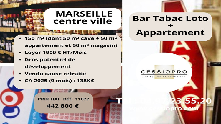 Ma-Cabane - Vente Boutique Marseille, 150 m²