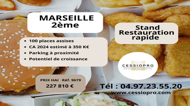 Ma-Cabane - Vente Boutique Marseille, 44 m²