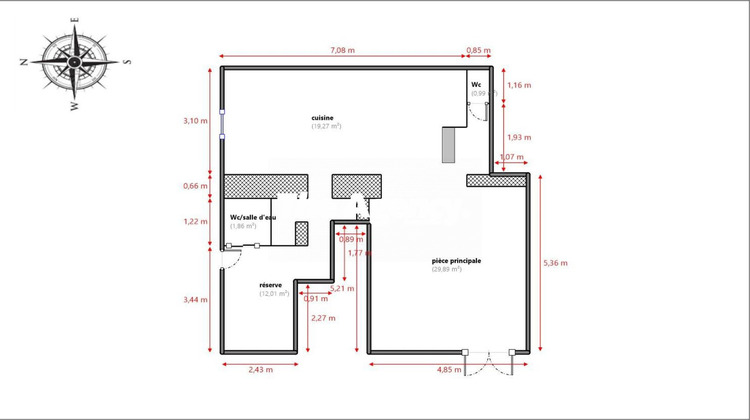 Ma-Cabane - Vente Boutique Marseille, 64 m²