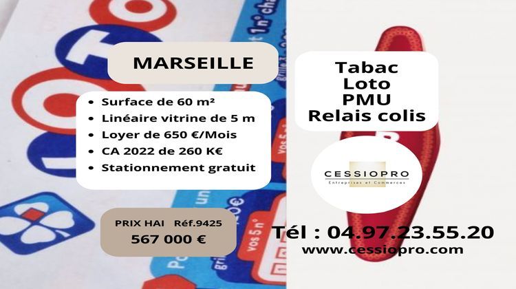 Ma-Cabane - Vente Boutique Marseille, 60 m²