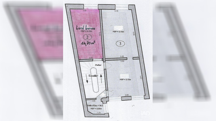 Ma-Cabane - Vente Boutique Meaux, 69 m²