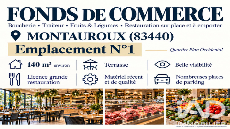 Ma-Cabane - Vente Boutique Montauroux, 140 m²