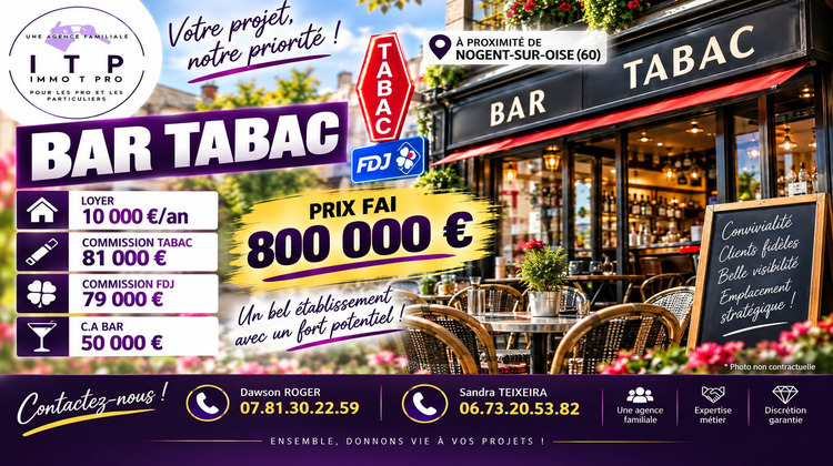 Ma-Cabane - Vente Boutique Nogent-sur-Oise, 80 m²