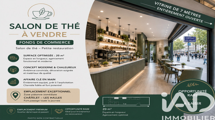 Ma-Cabane - Vente Boutique Paris, 20 m²