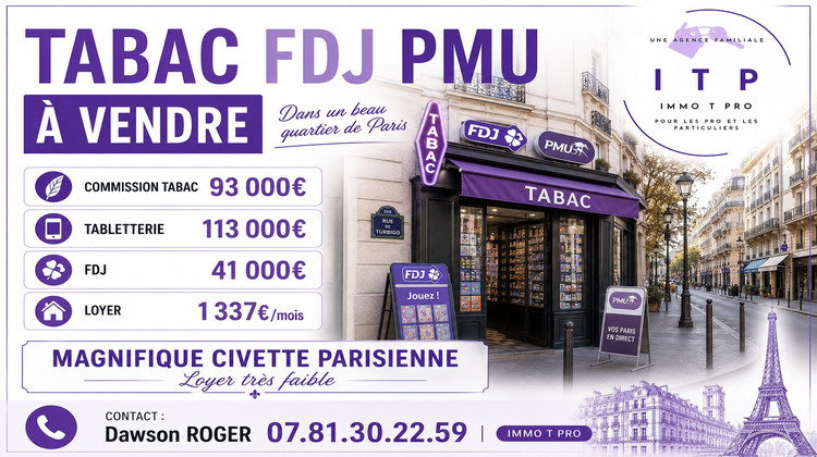 Ma-Cabane - Vente Boutique Paris, 70 m²