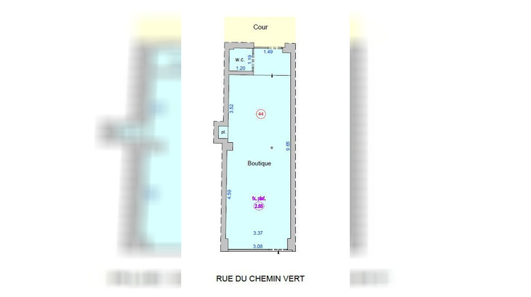 Ma-Cabane - Vente Boutique Paris, 34 m²