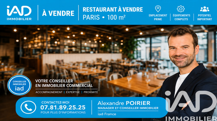 Ma-Cabane - Vente Boutique Paris, 90 m²
