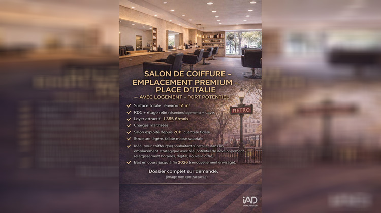 Ma-Cabane - Vente Boutique Paris, 51 m²