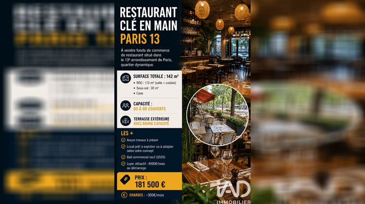 Ma-Cabane - Vente Boutique Paris, 142 m²