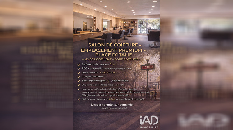 Ma-Cabane - Vente Boutique Paris, 51 m²
