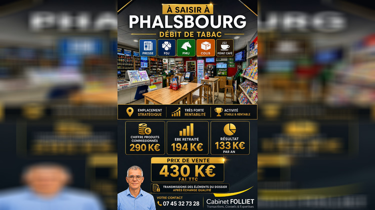 Ma-Cabane - Vente Boutique Phalsbourg, 140 m²