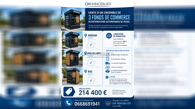 Ma-Cabane - Vente Boutique Rion-des-Landes, 35 m²