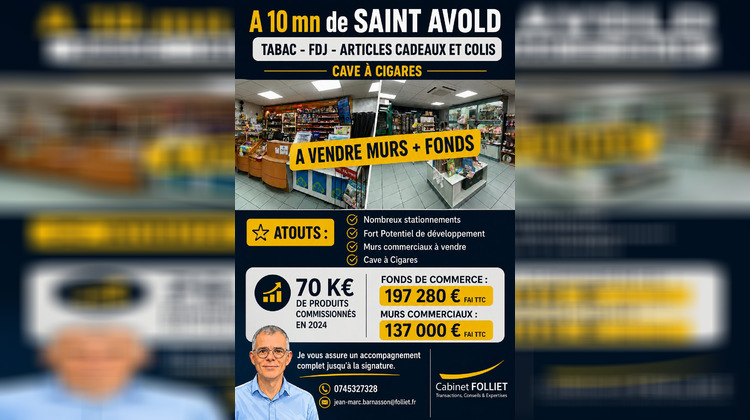 Ma-Cabane - Vente Boutique Saint-Avold, 76 m²