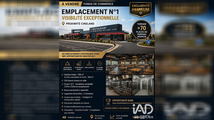 Ma-Cabane - Vente Boutique Saint-Brieuc, 720 m²