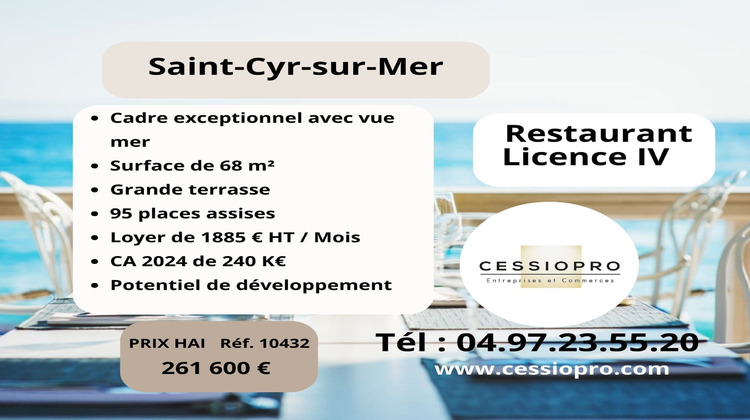 Ma-Cabane - Vente Boutique Saint-Cyr-sur-Mer, 68 m²