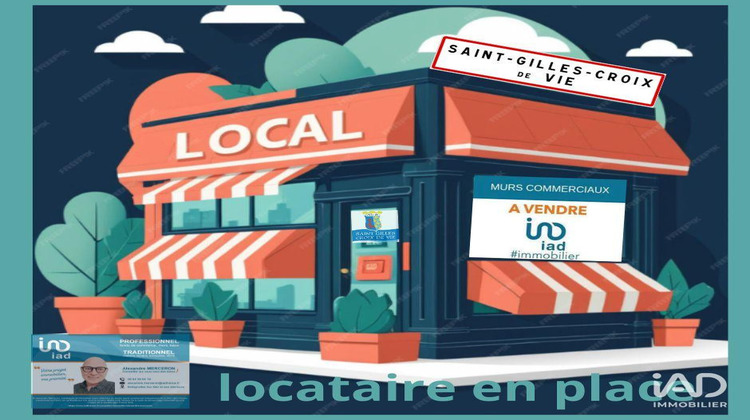 Ma-Cabane - Vente Boutique Saint-Gilles-Croix-de-Vie, 66 m²