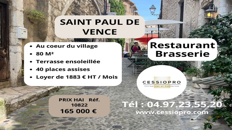 Ma-Cabane - Vente Boutique Saint-Paul-de-Vence, 80 m²